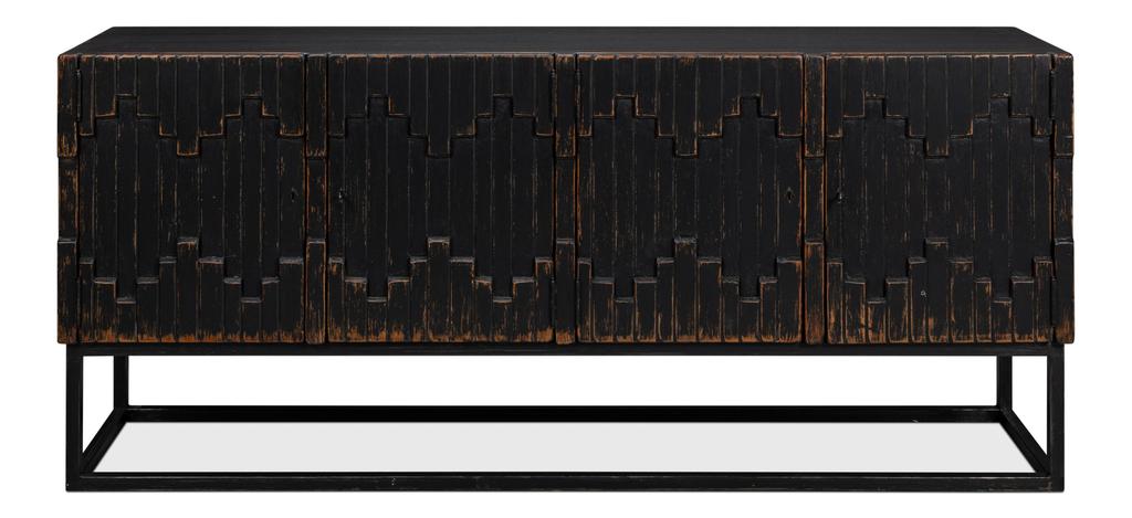 Aztec Black Sideboard