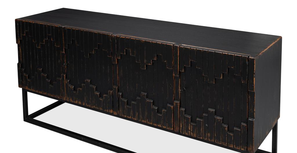 Aztec Black Sideboard