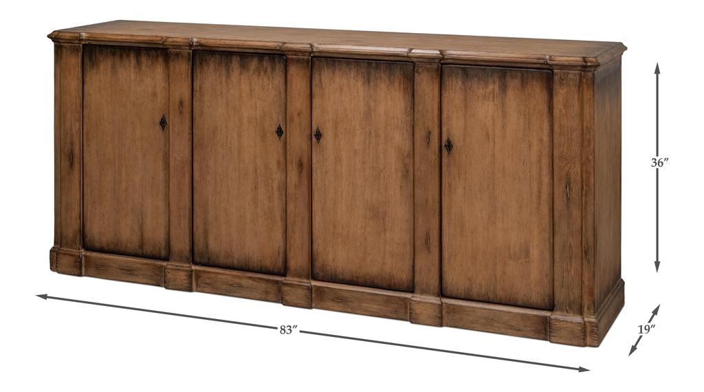 Villefranche Brown Sideboard
