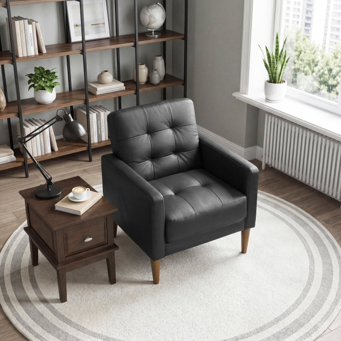 Riva Blue Accent Chair