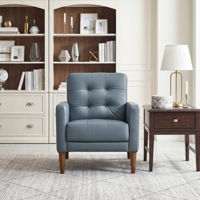Riva Green Accent Chair