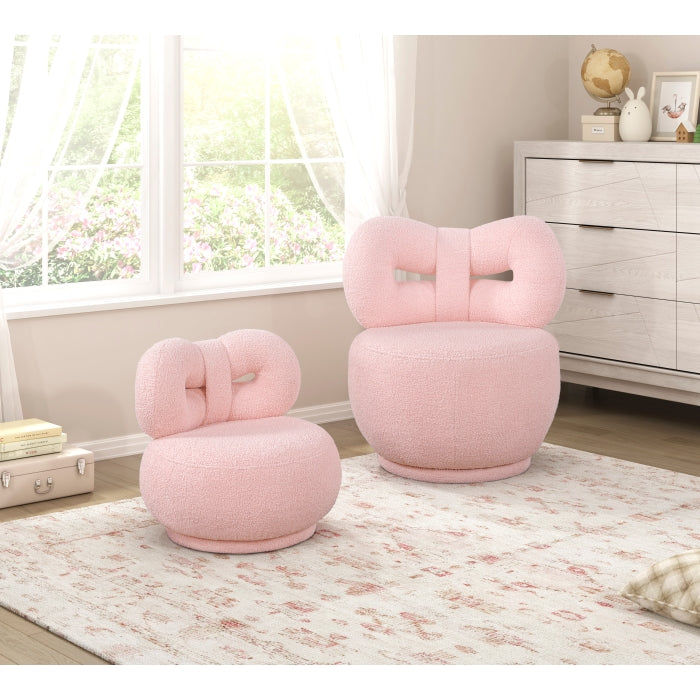 Mallow Brown Kid's Swivel Chair