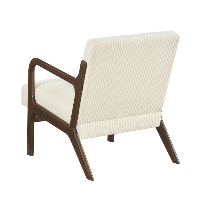Twill Blue Accent Chair