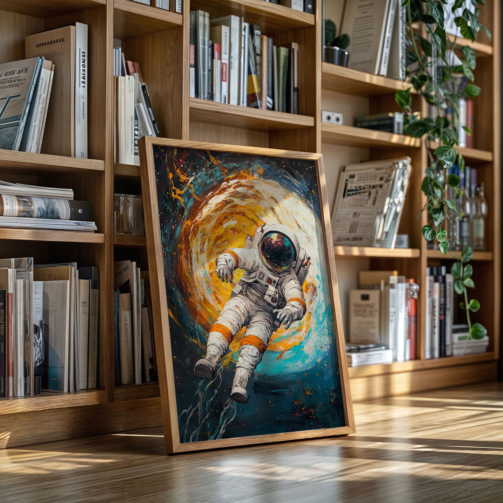 Astronaut in the Colorstorm