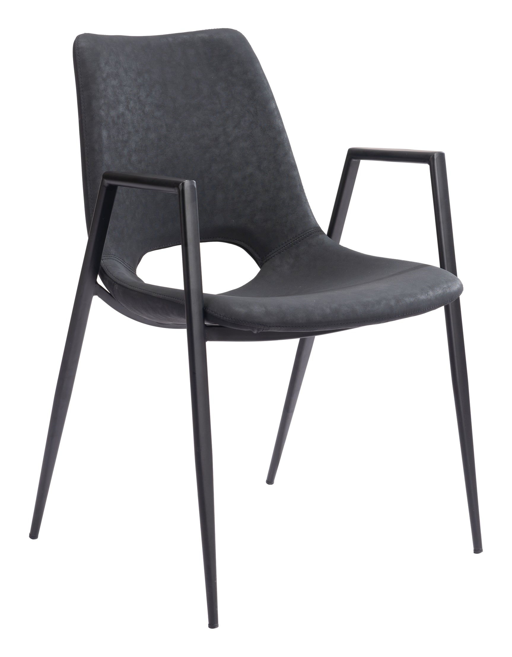 Desi Black Dining Chair (Set of 2)