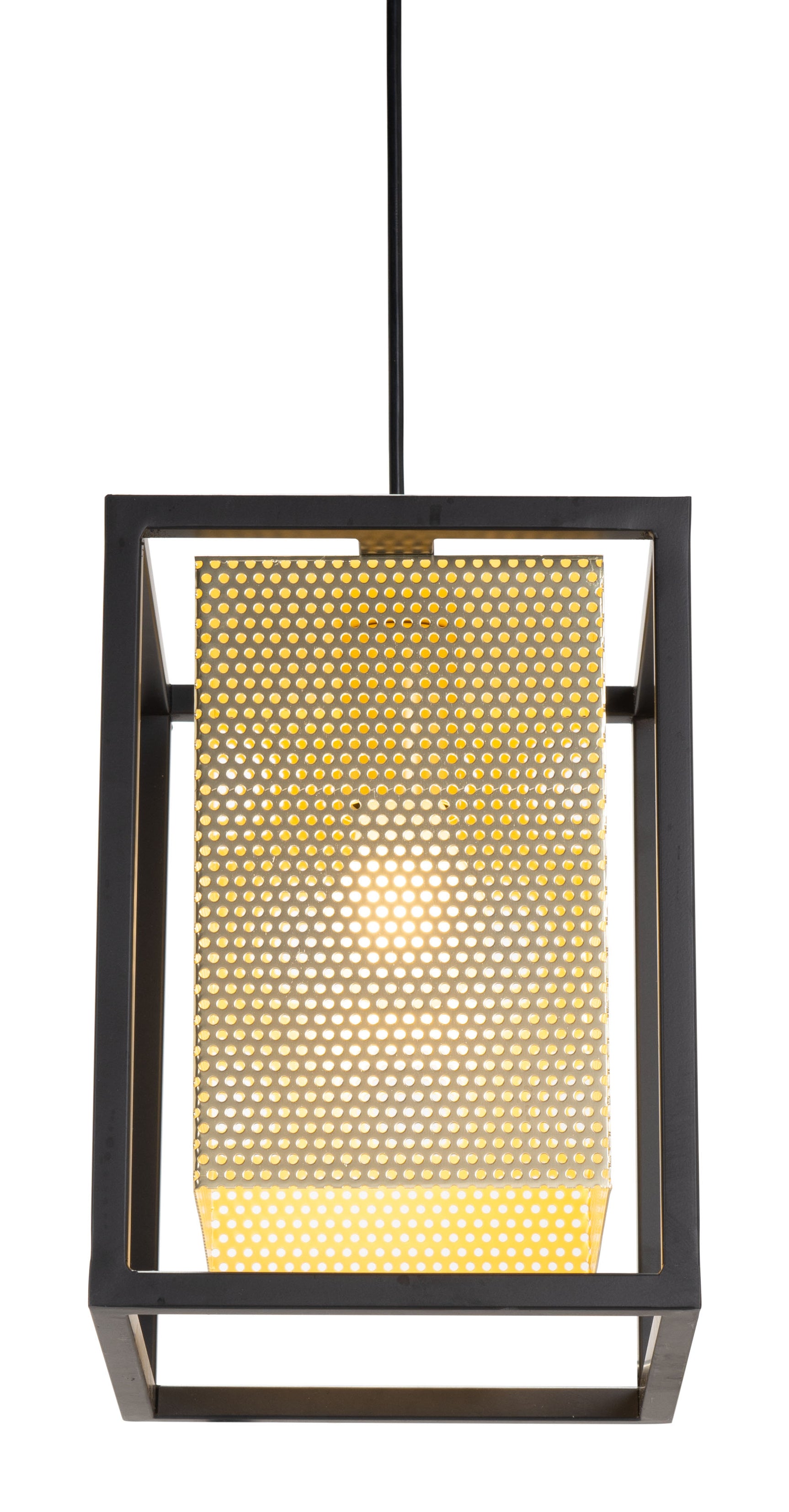 Yves Gold & Black Ceiling Lamp