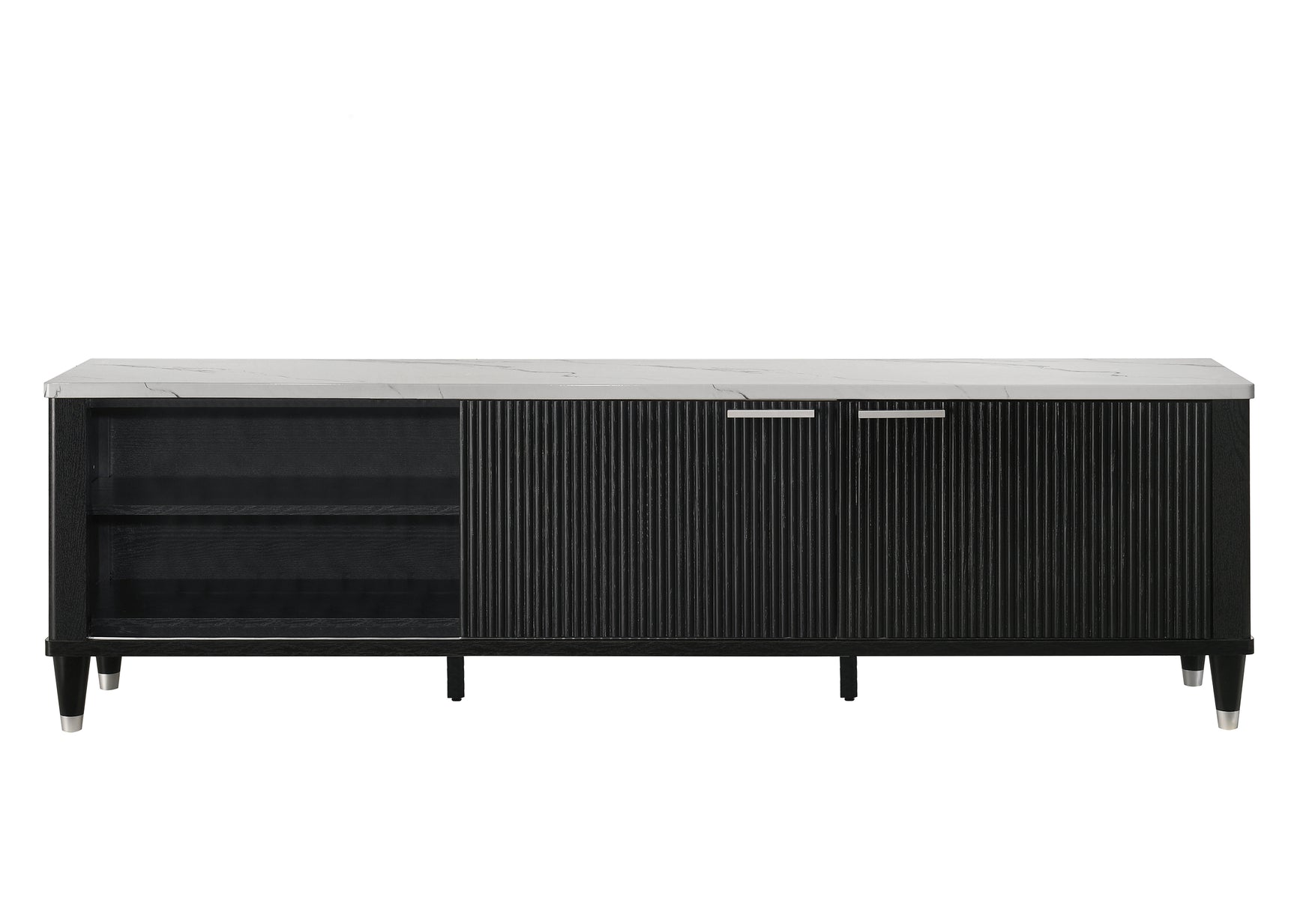 Britany Black TV Stand