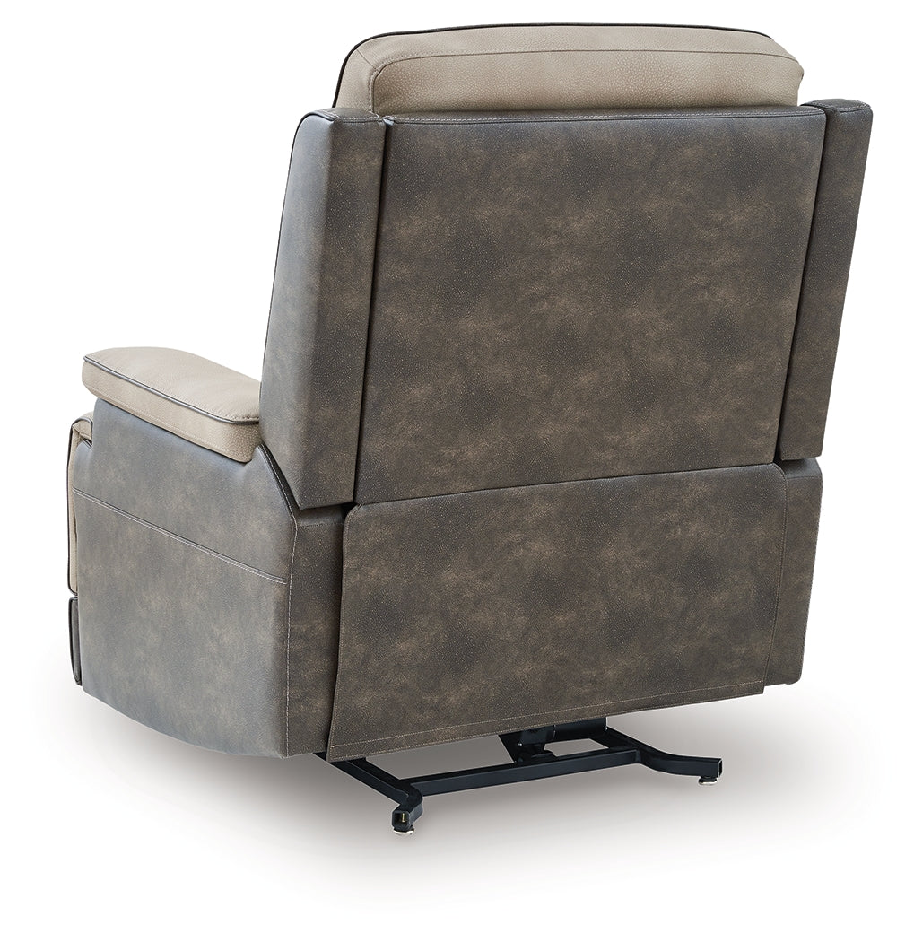 4Z-Peaceful Pause Sand Power Lift Recliner (Online Special Price) - Ornate Home