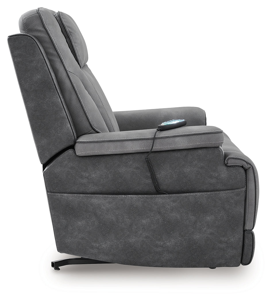 4Z-Serenity Zone Slate Power Lift Recliner - Ornate Home