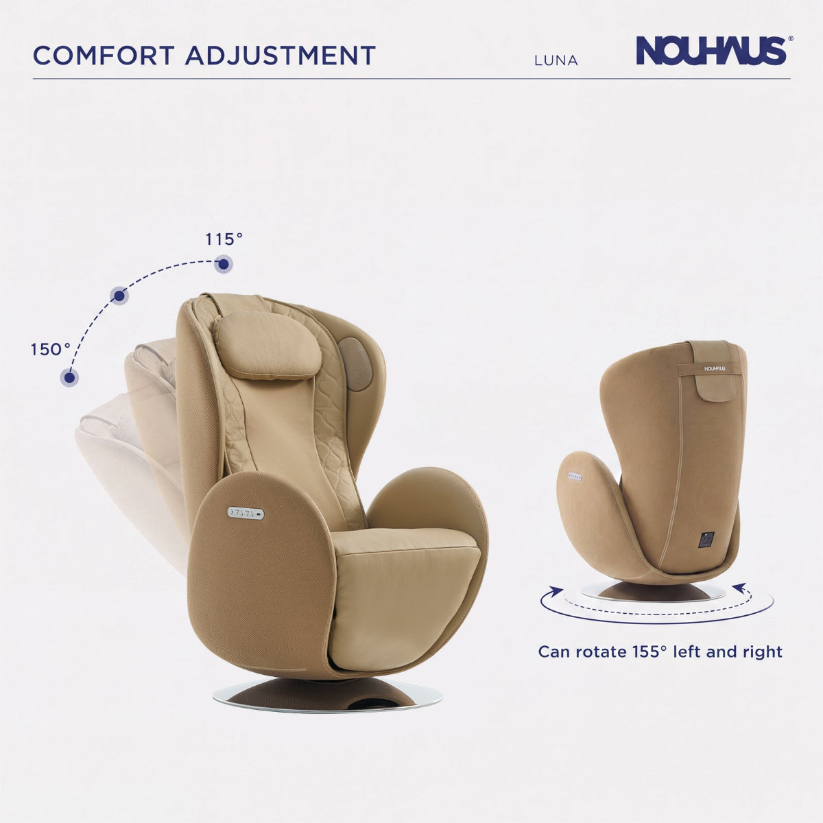 NOUHAUS Luna Zero Gravity Massage Chair