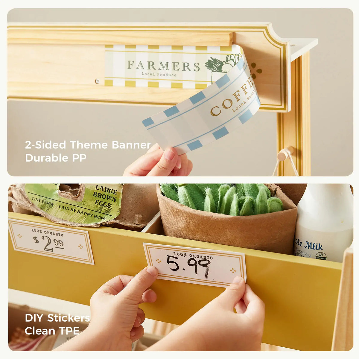 Tiny Land® Kid's Grocery Store Playset