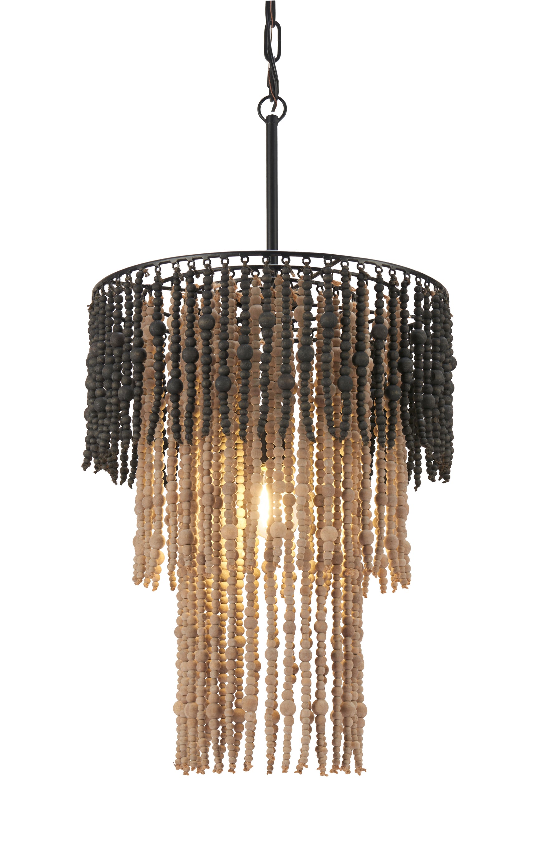 Bizu Black & Beige Ceiling Lamp