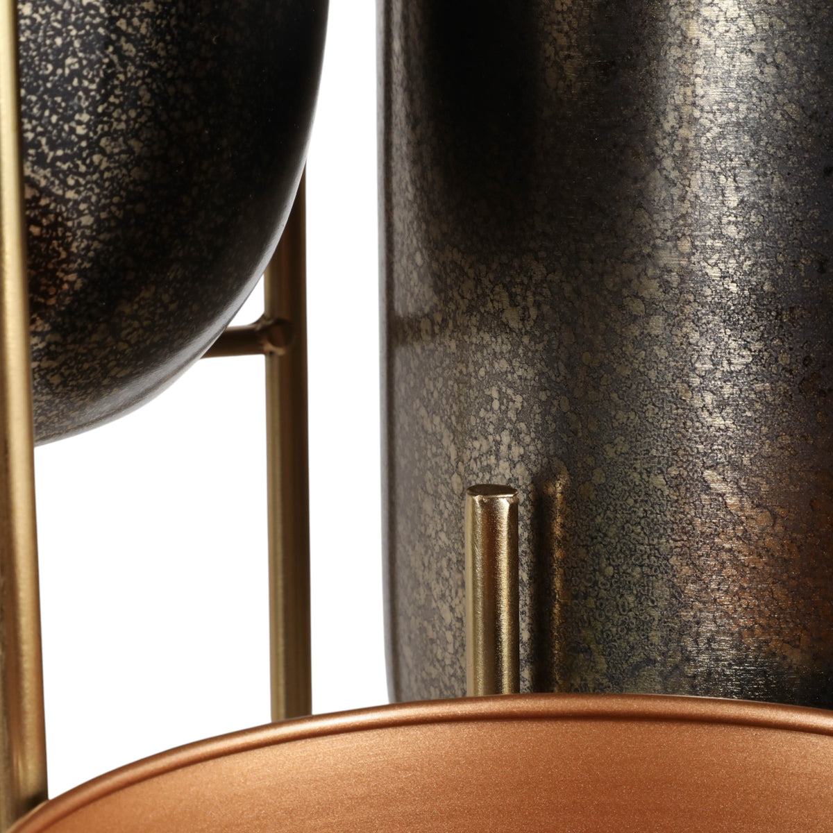 Skyecross Bronze/Gold Planters (Set of 3)