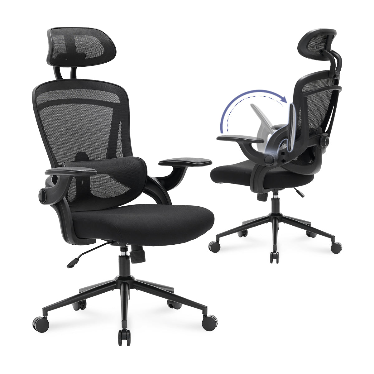 NOUHAUS ErgoFit Ergonomic Mesh Office Chair