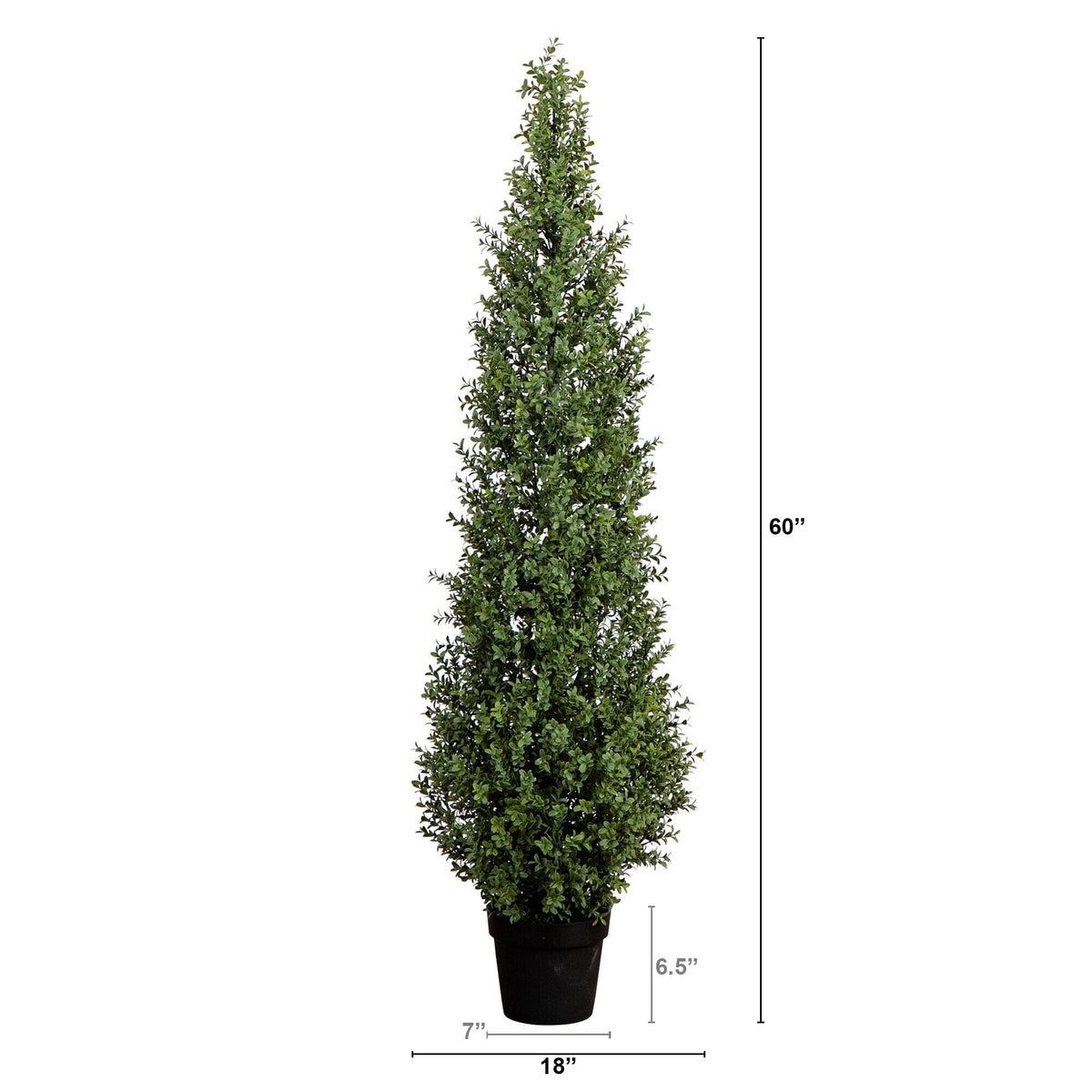 5’ UV Resistant Artificial Boxwood Topiary Tree (Indoor/Outdoor)