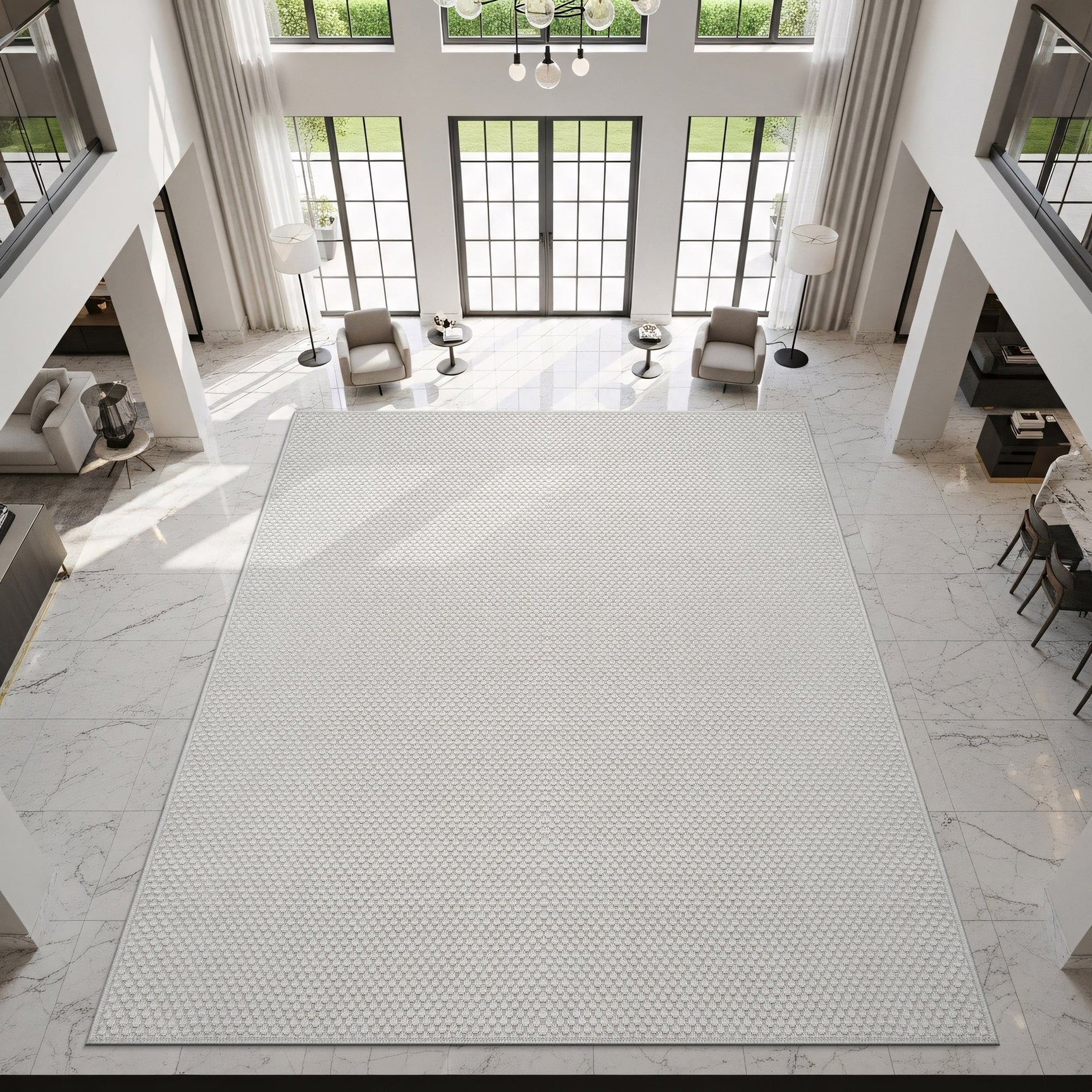 Jorena Bone Jute-Look Rug | Washable Area Rug