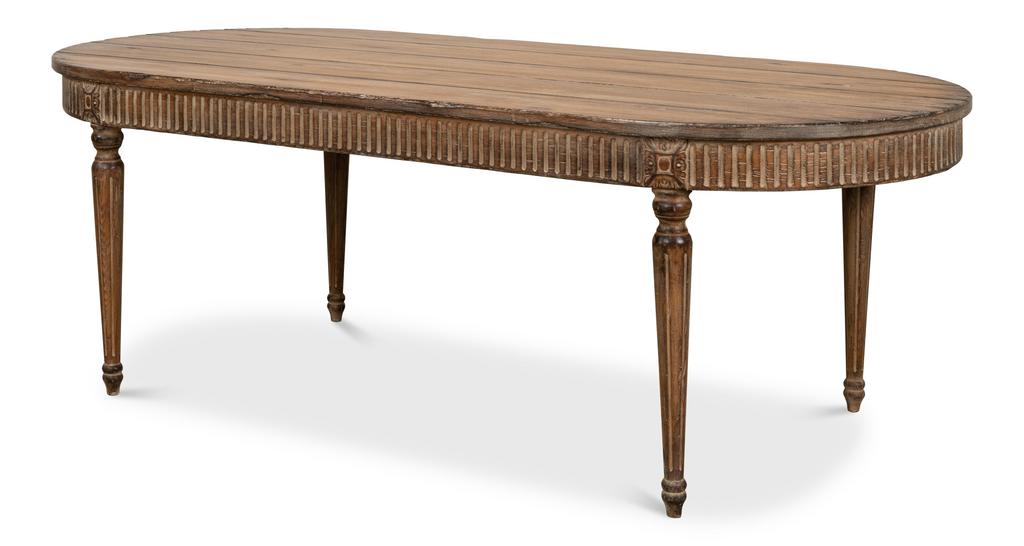 Château Tan Dining Table