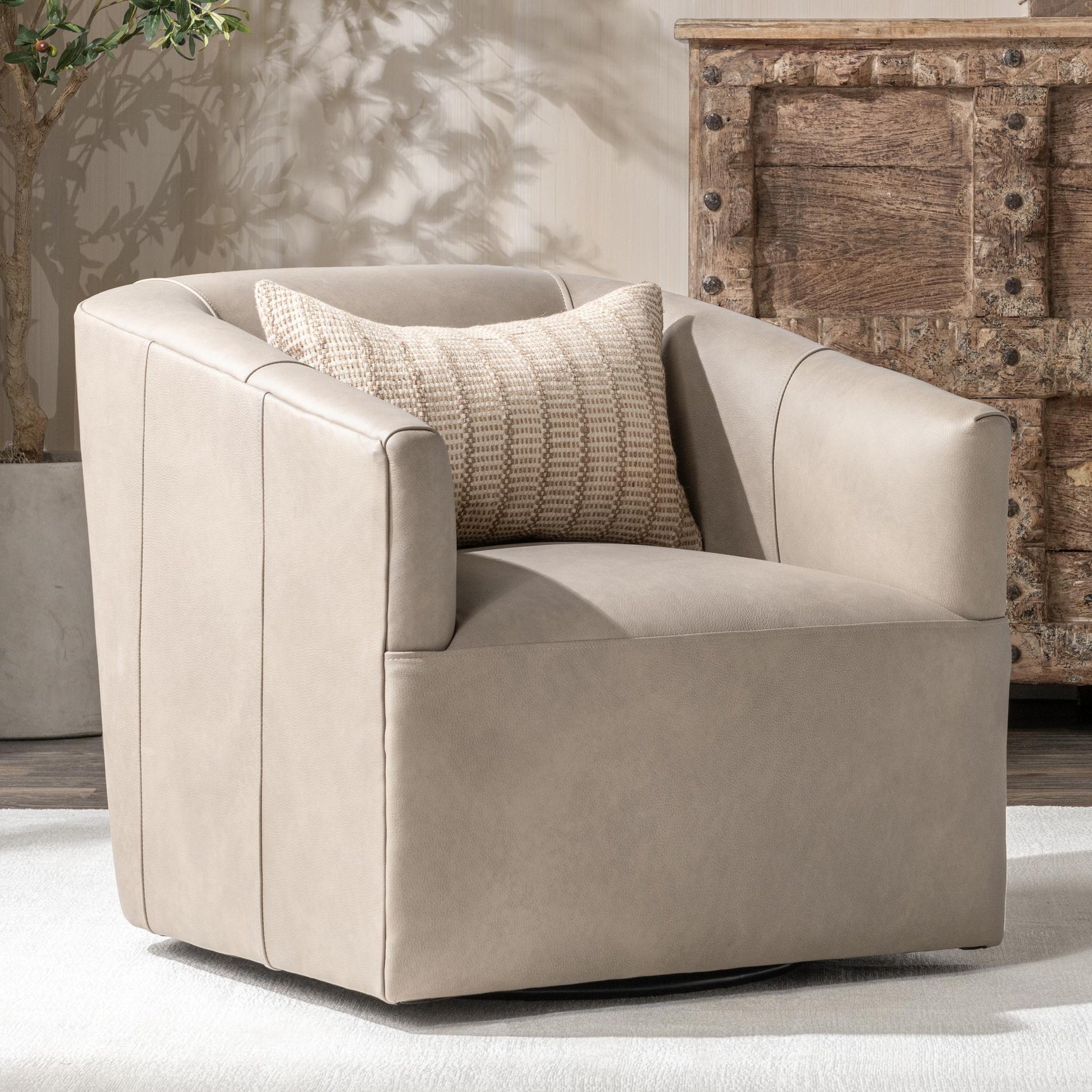 Vernon Green Swivel Chair