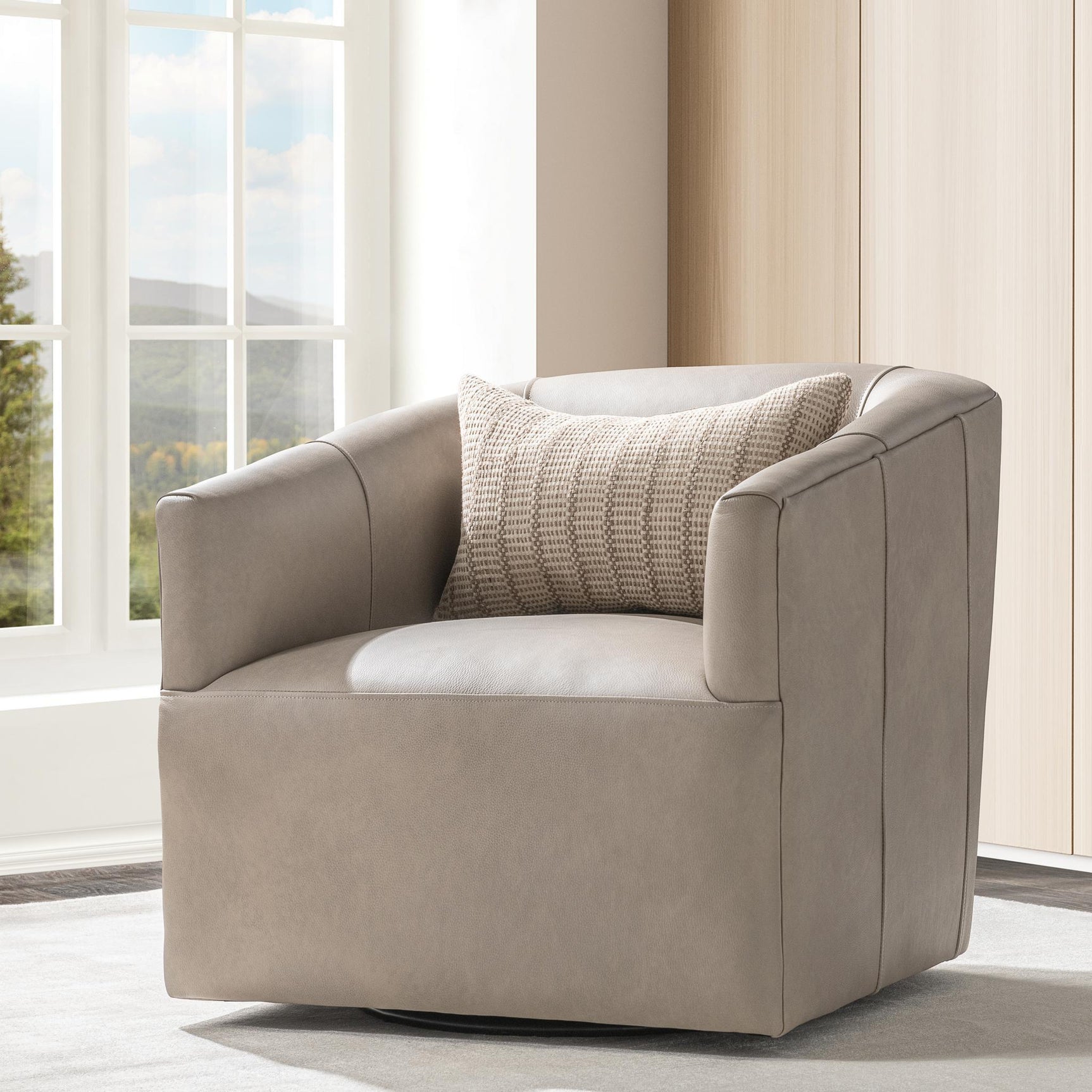 Vernon Green Swivel Chair