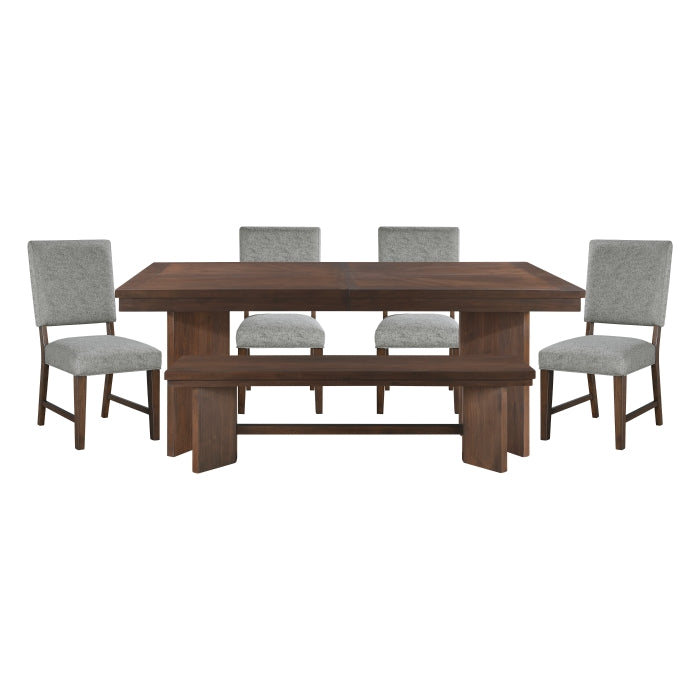Franco Gray 6pc Dining Set