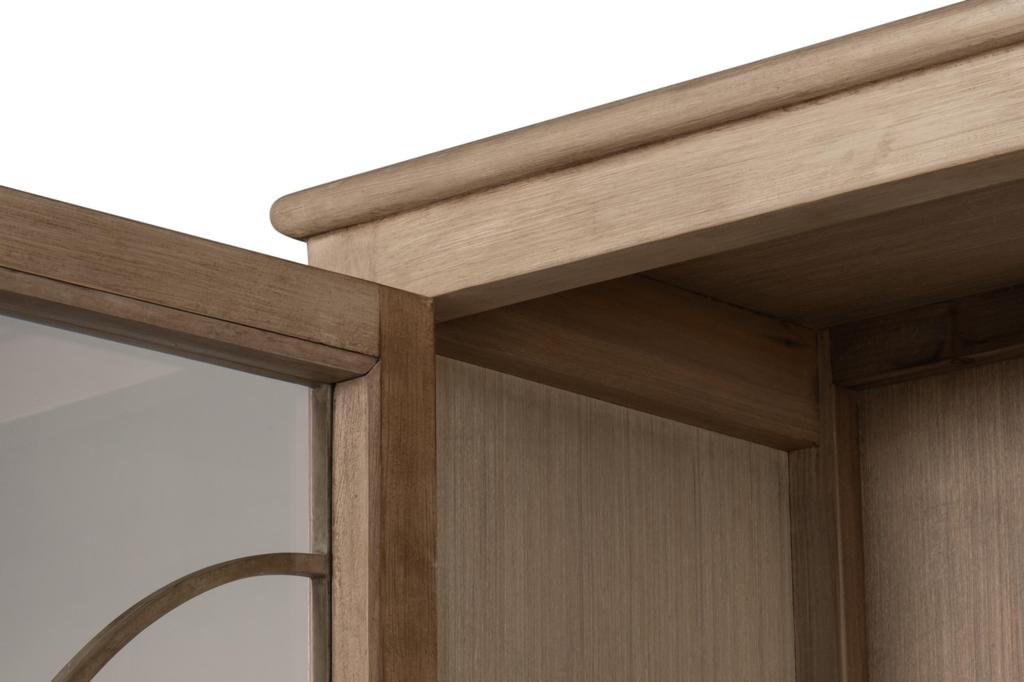 Cecile Beige Bookcase