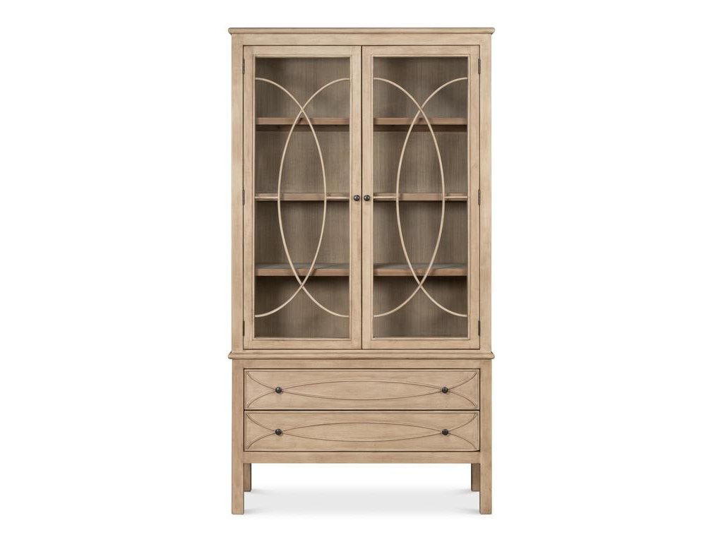 Cecile Beige Bookcase