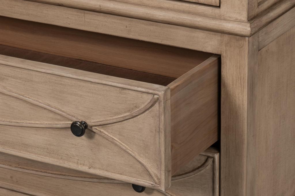 Cecile Beige Bookcase