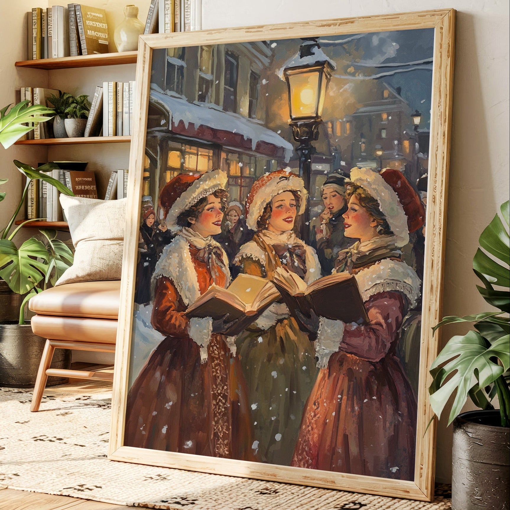 Carols Beneath a Winter Lantern