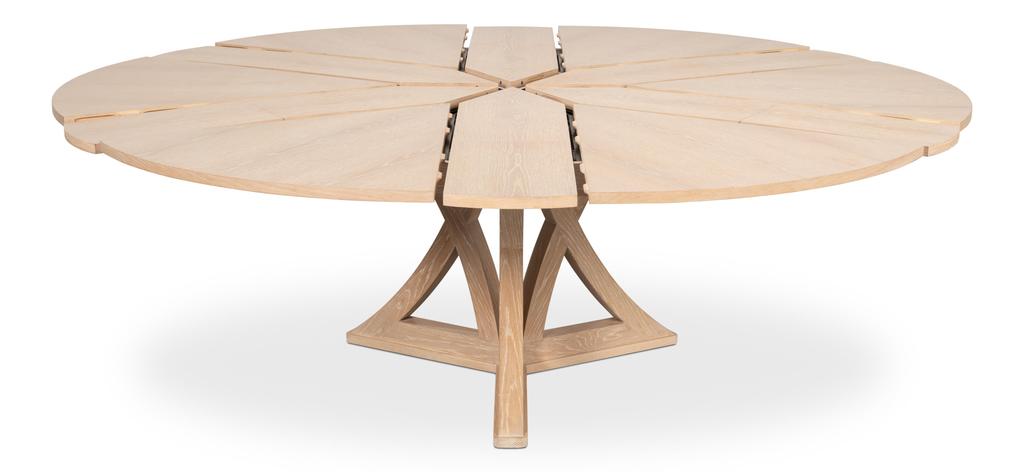 Casual Jupe Natural Dining Table