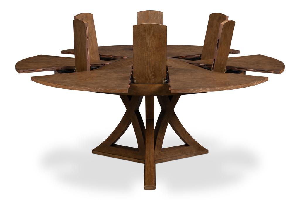 Casual Jupe Brown Dining Table