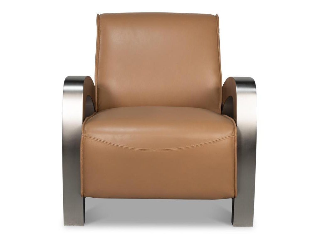Carlisle Brown Leather Armchair