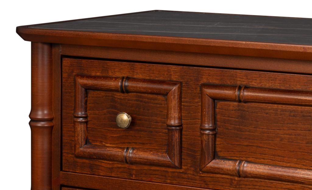 Cayman Brown Commode Chest