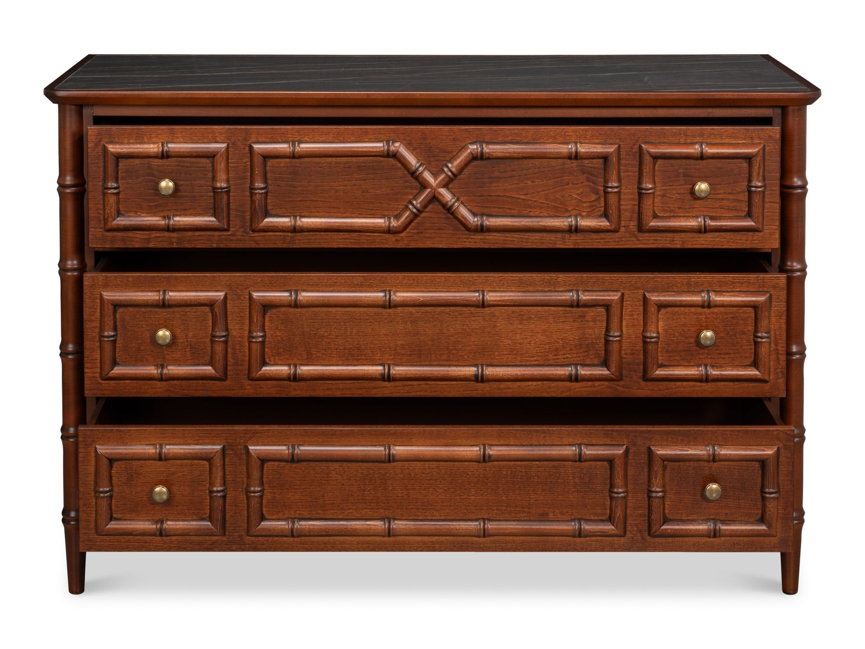 Cayman Brown Commode Chest