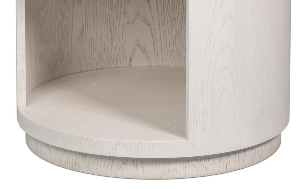 Vero White Side Table