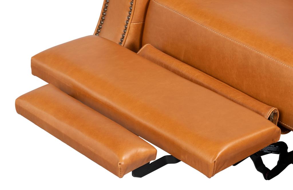 Bradford Brown Leather Recliner