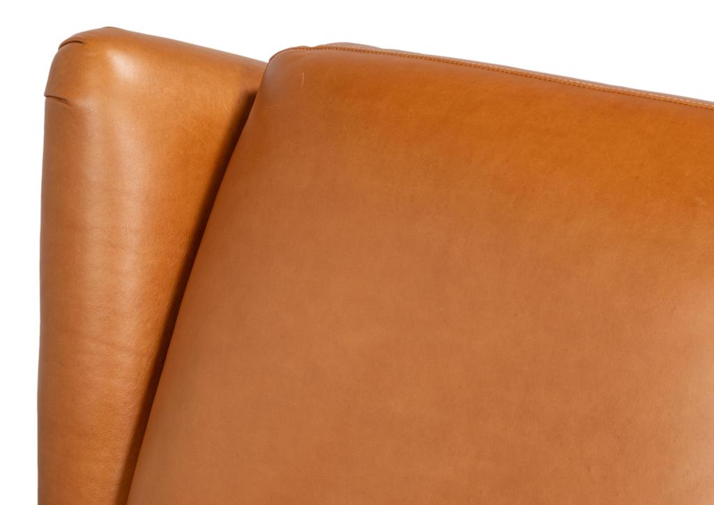 Bradford Brown Leather Recliner