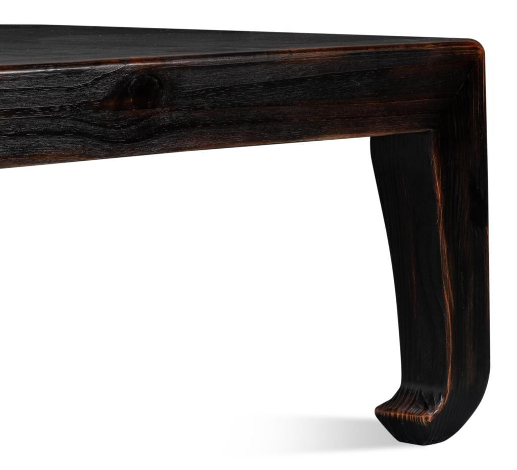 Classic Chinese Black Cocktail Table