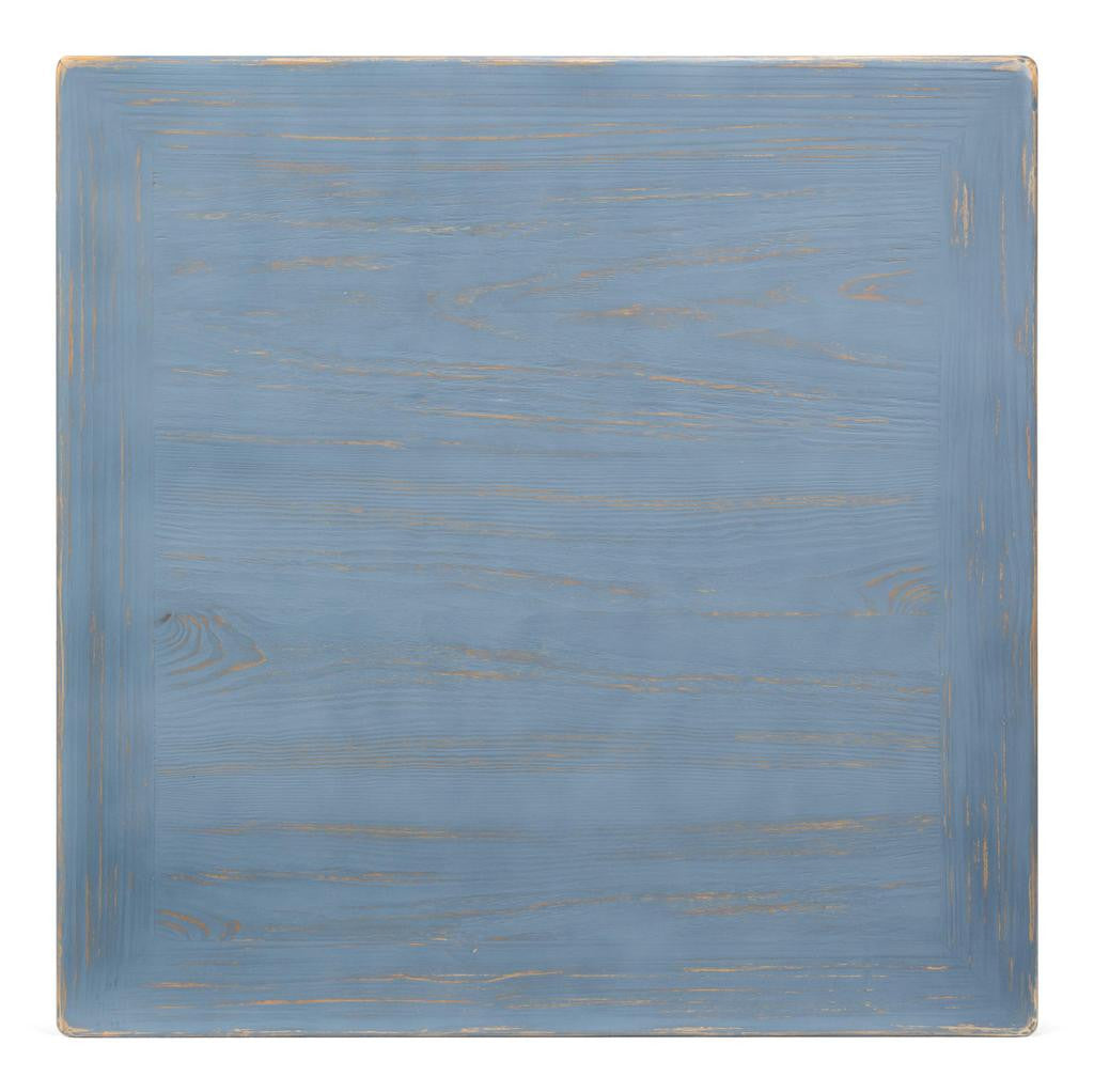 Classic Chinese Blue Cocktail Table Blue