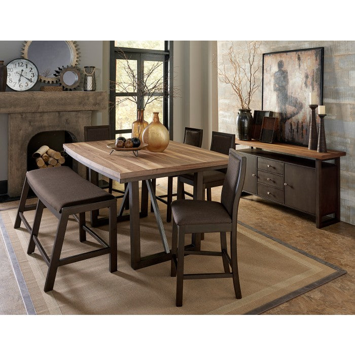 Compson Natural Counter Height Bench