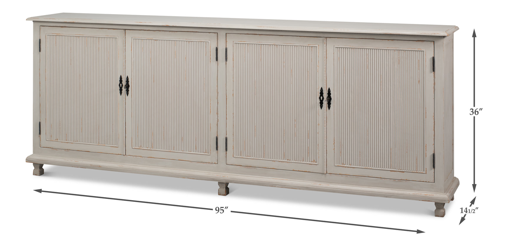 Harper Grey Sideboard
