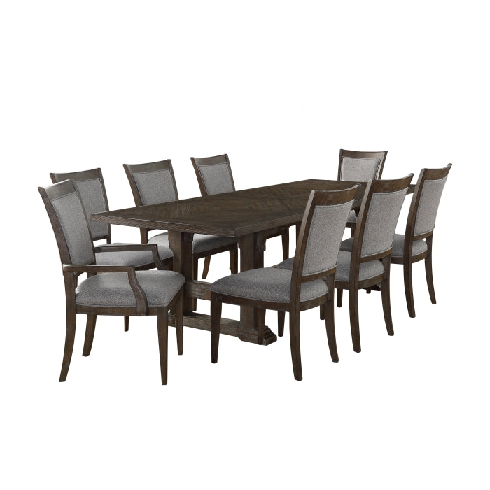 Sarasota Gray 9pc Dining Set