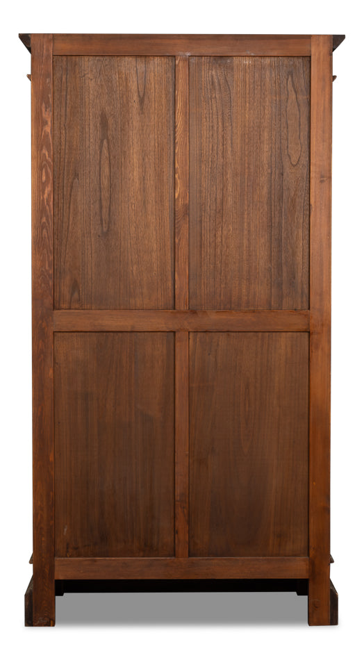 Marrakesh Black/Tan Painted Cabinet