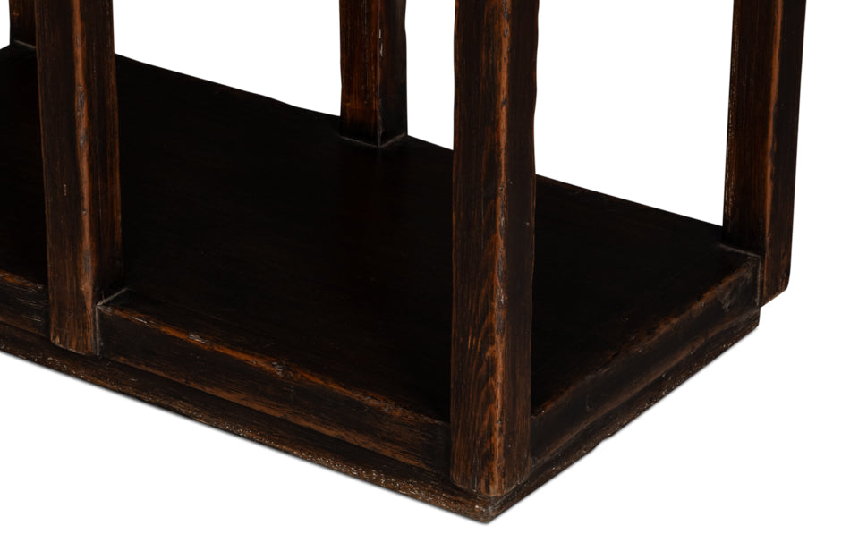 Cloister Black Display Cabinet