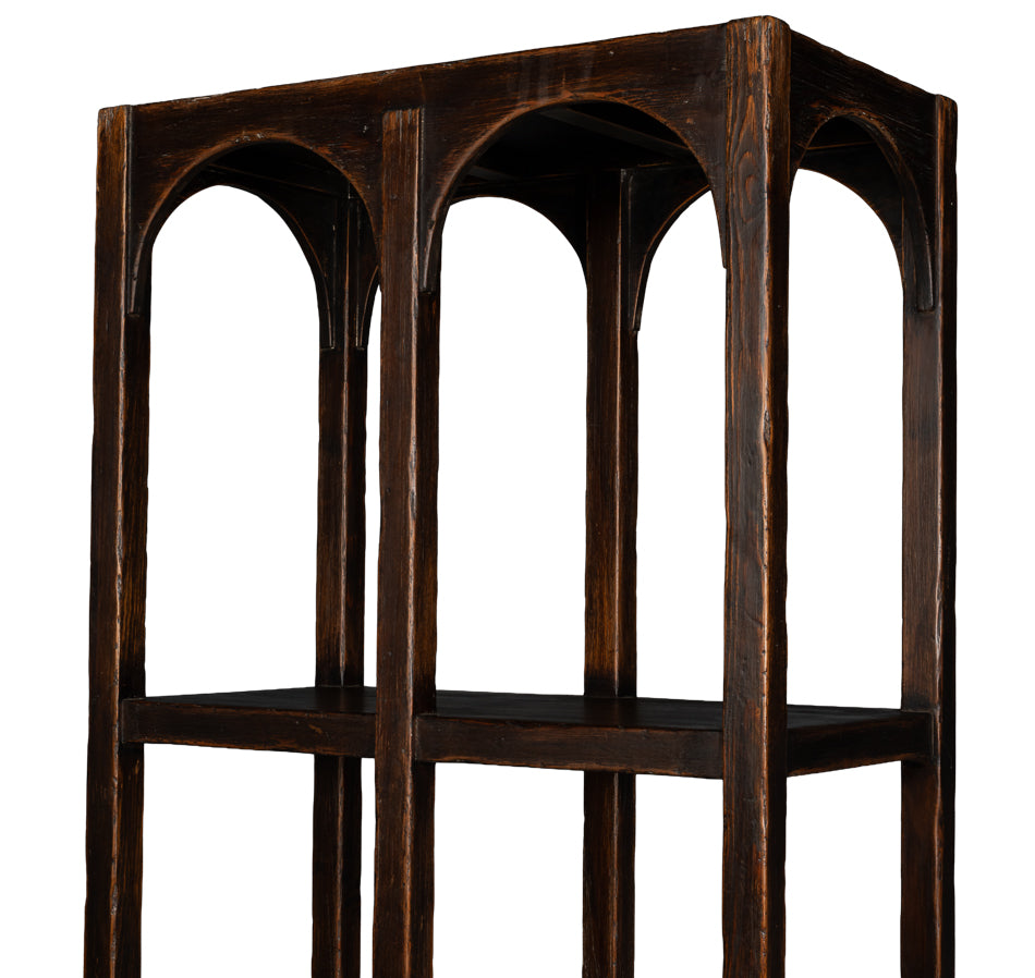 Cloister Black Display Cabinet