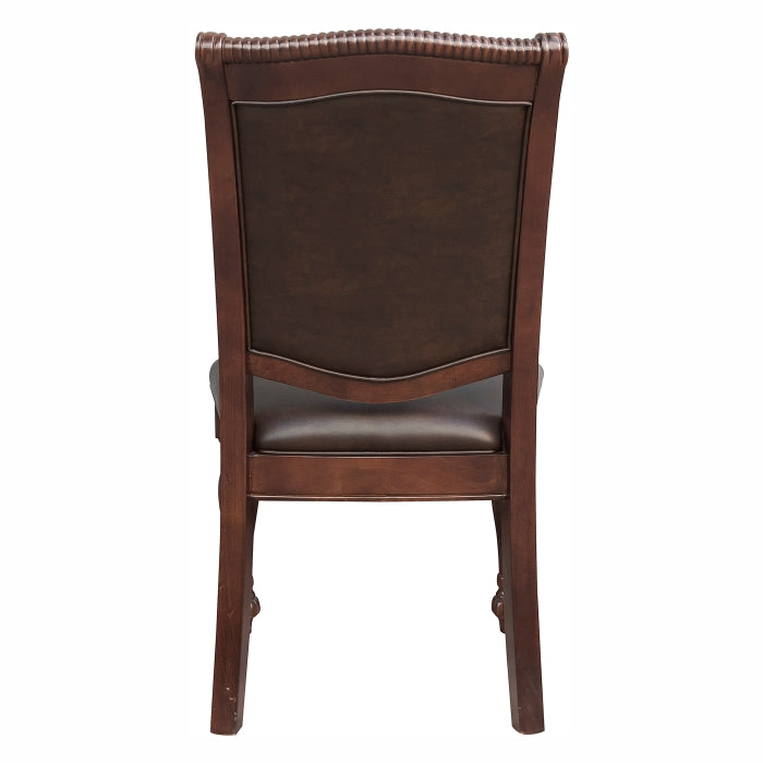 Lordsburg Brown Cherry 9pc Dining Set
