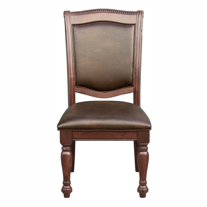Lordsburg Brown Cherry 9pc Dining Set