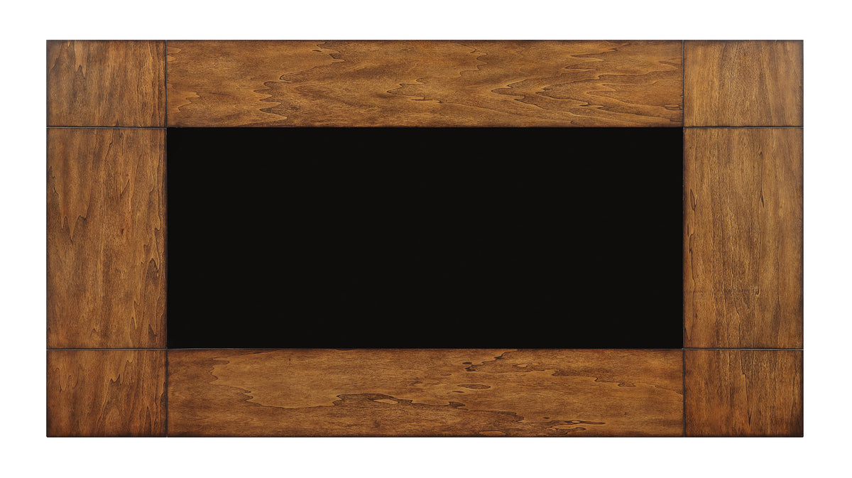 Selbyville Espresso Counter Height Table Glass Insert