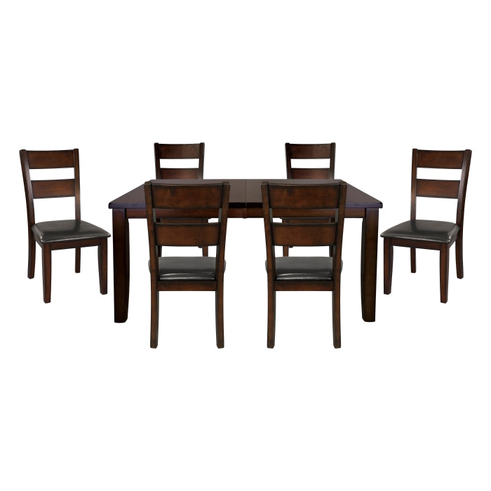 Mantello Brown 7pc Dining Set