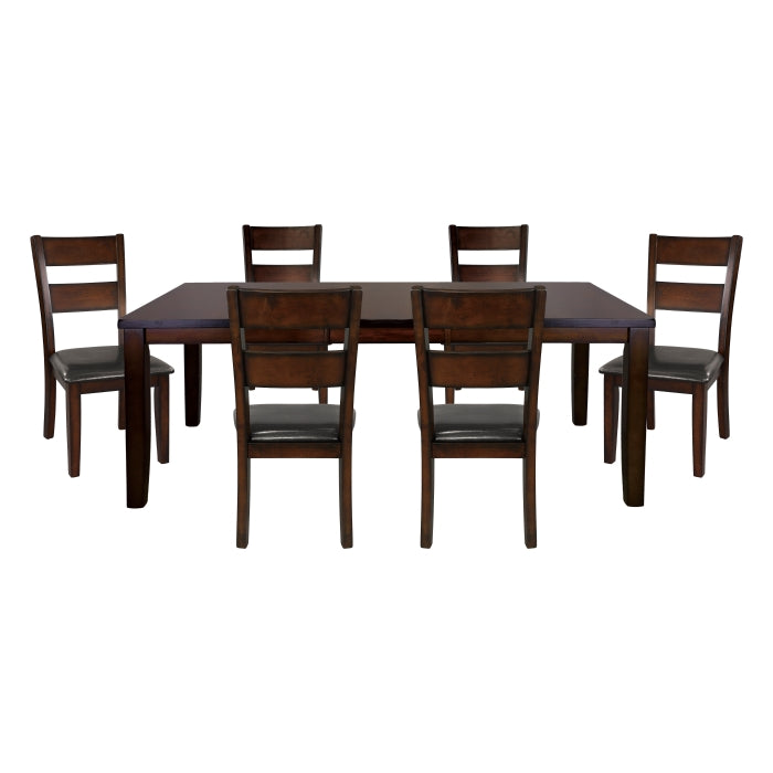 Mantello Brown 7pc Dining Set