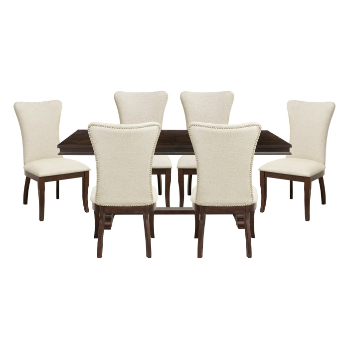 Oratorio Vanilla/Cherry 7pc Dining Set